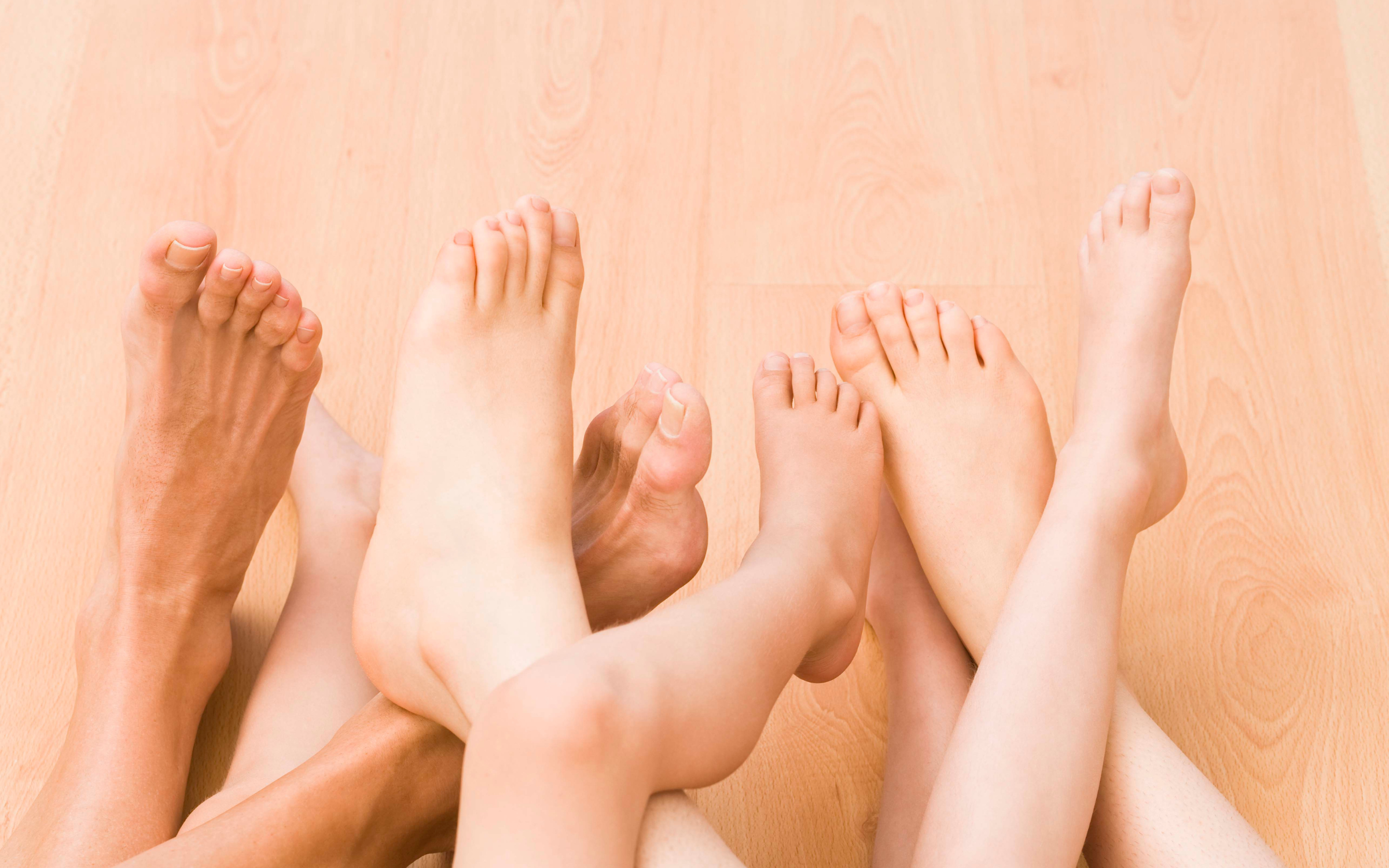 O pés ajudam a sustentar